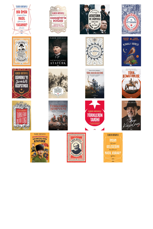 Prof. Dr. İlber Ortaylı,Şermin Yaşar Bir Ömür Nasıl Yaşanır? & Hayatta Doğru +18 Adet Kitap Set