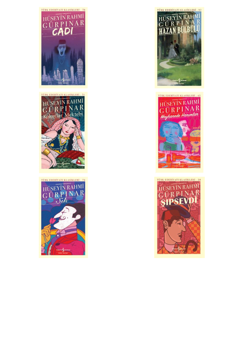 Hüseyin Rahmi Gürpınar Cadı (Karton Kapak) +5 Adet Kitap Set
