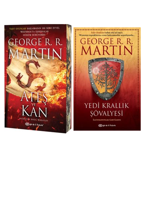 George R.R. Martin Ateş ve Kan +1 Adet Kitap Set
