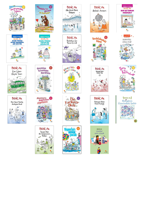 Behiç Ak Akvaryumdaki Tiyatro +22 Adet Kitap Set