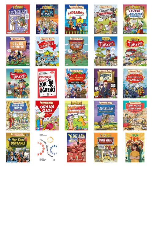 Metin Özdamarlar Akşemseddin & Ömür Boyu Öğrenci +24 Adet Kitap Set