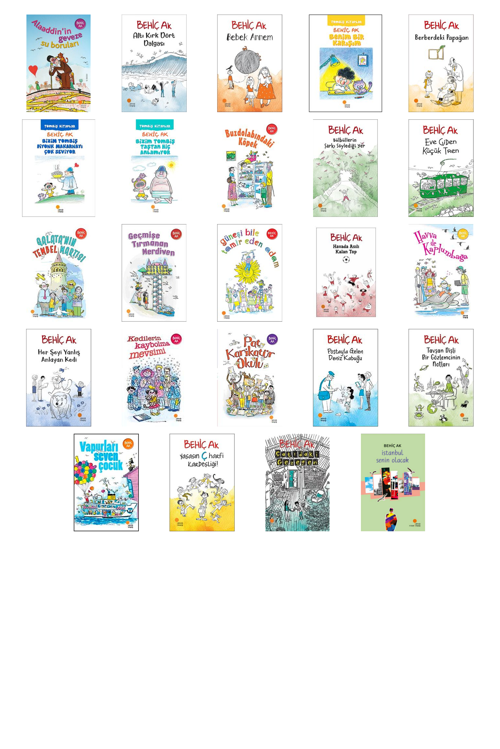 Behiç Ak Alaaddin'in Geveze Su Boruları +23 Adet Kitap Set