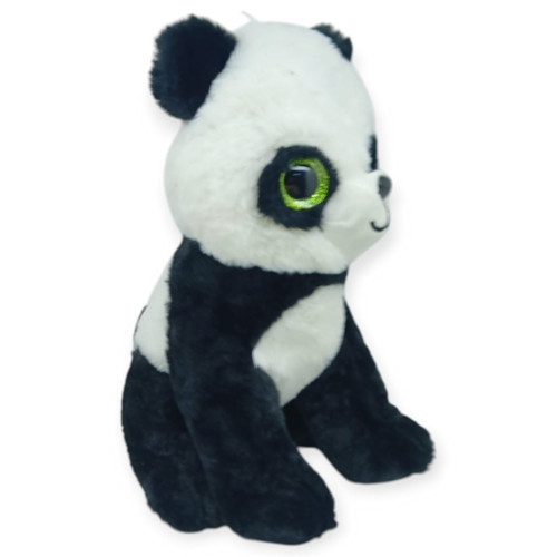 Peluş Cam Gözlü Hayvanlar 25 cm - Panda
