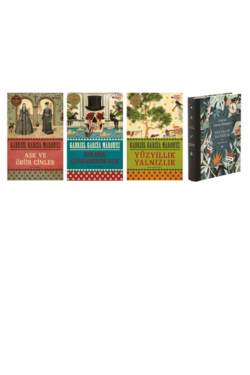 Gabriel Garcia Marquez Aşk ve Öbür Cinler +3 Adet Kitap Set