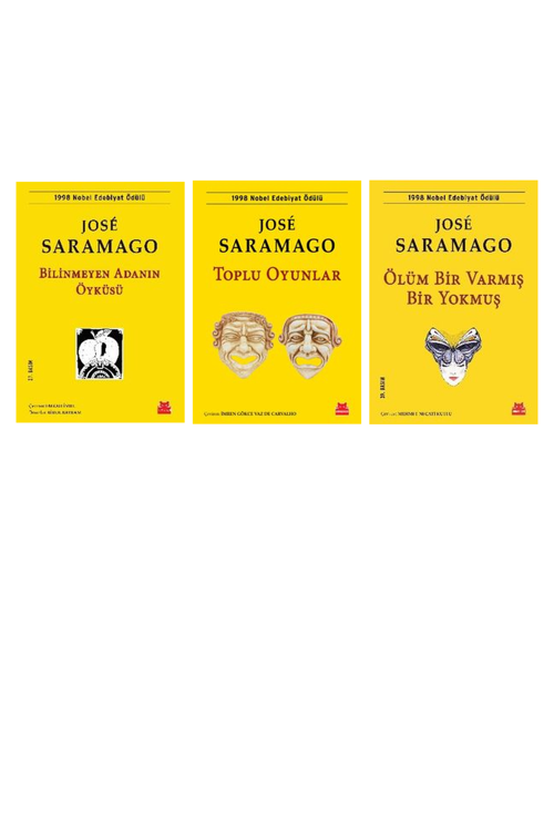 Jose Saramago Bilinmeyen Adanın Öyküsü +2 Adet Kitap Set
