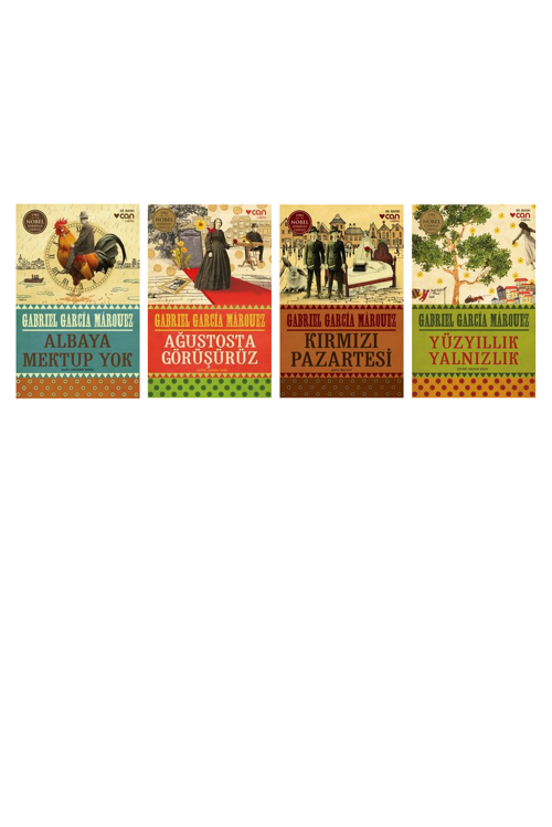Gabriel Garcia Marquez Albaya Mektup Yok +3 Adet Kitap Set