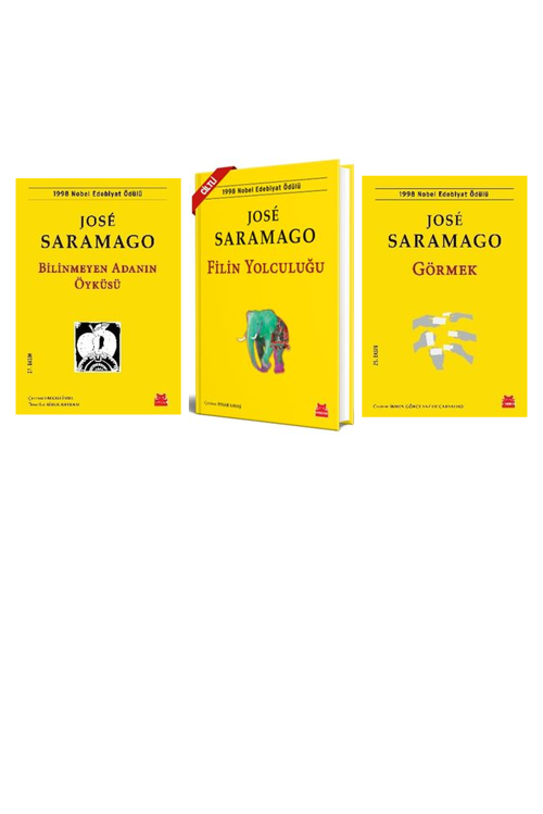 Jose Saramago Bilinmeyen Adanın Öyküsü +2 Adet Kitap Set