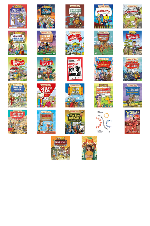 Metin Özdamarlar Akşemseddin & Ömür Boyu Öğrenci +26 Adet Kitap Set