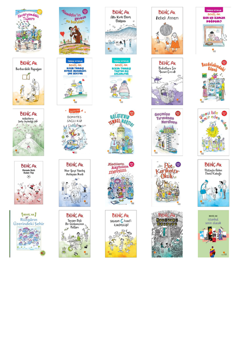 Behiç Ak Akvaryumdaki Tiyatro +24 Adet Kitap Set