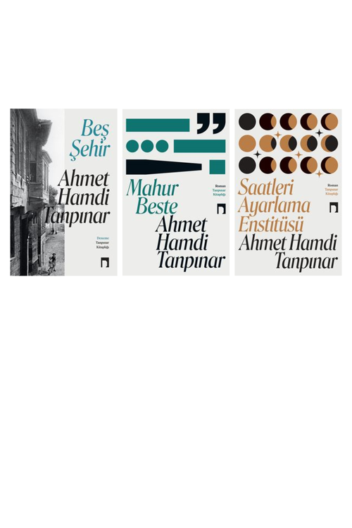 Ahmet Hamdi Tanpınar Beş Şehir +2 Adet Kitap Set