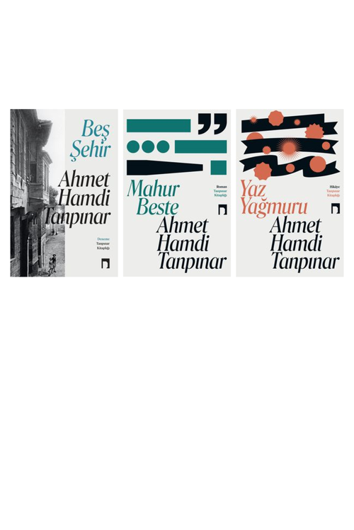 Ahmet Hamdi Tanpınar Beş Şehir +2 Adet Kitap Set