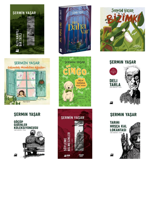 Şermin Yaşar Altı Harfli Bir Tatlı +8 Adet Kitap Set