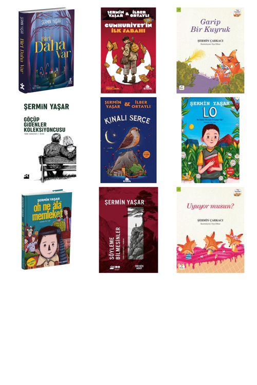Şermin Yaşar Biri Daha Var +8 Adet Kitap Set