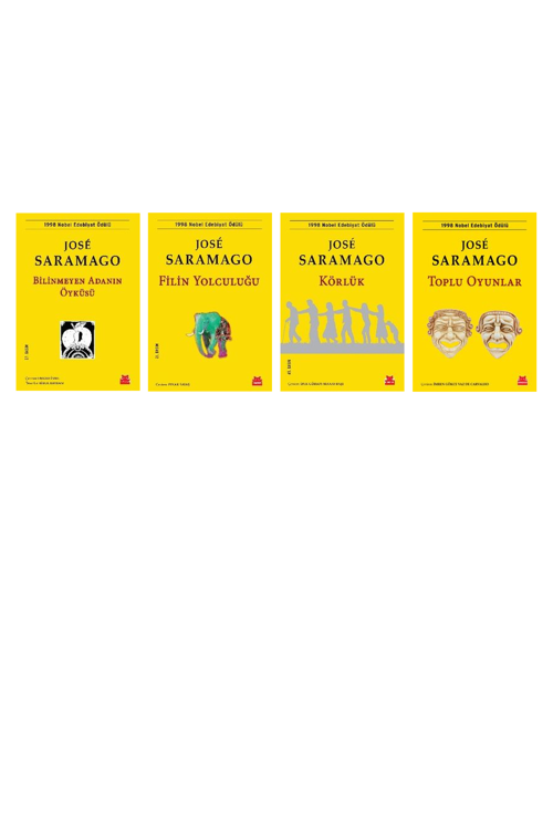 Jose Saramago Bilinmeyen Adanın Öyküsü +3 Adet Kitap Set