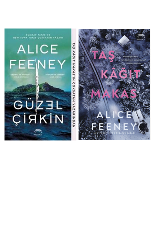 Alice Feeney Güzel Çirkin +1 Adet Kitap Set