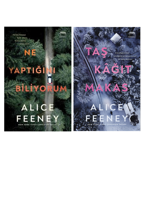 Alice Feeney Ne Yaptığını Biliyorum +1 Adet Kitap Set