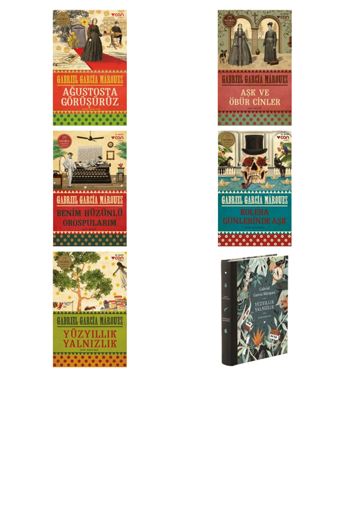 Gabriel Garcia Marquez Ağustosta Görüşürüz +5 Adet Kitap Set