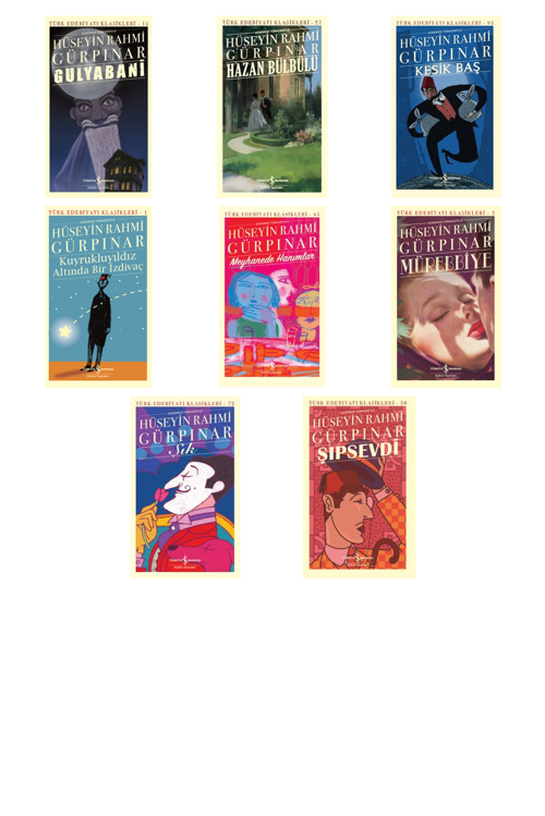 Hüseyin Rahmi Gürpınar Gulyabani (Günümüz Türkçesiyle) +7 Adet Kitap Set