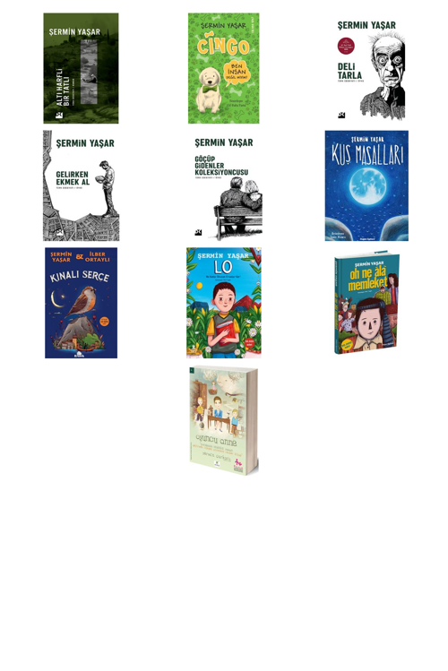 Şermin Yaşar Altı Harfli Bir Tatlı +9 Adet Kitap Set