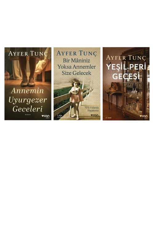 Ayfer Tunç Annemin Uyurgezer Geceleri +2 Adet Kitap Set