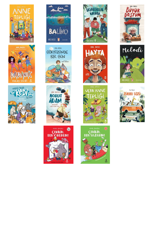 Anıl Basılı Anne Terliği +13 Adet Kitap Set