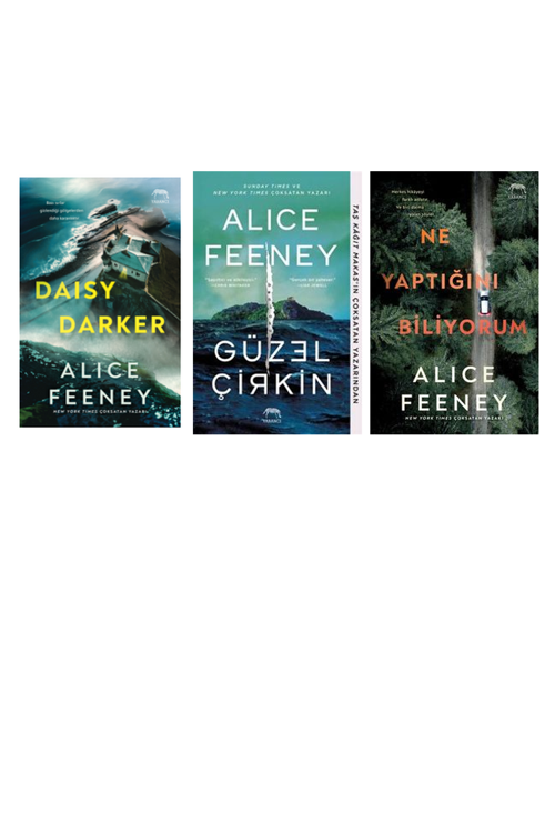 Alice Feeney Daisy Darker +2 Adet Kitap Set