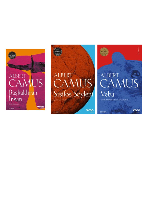 Albert Camus Başkaldıran İnsan (Yeni Kapak) +2 Adet Kitap Set