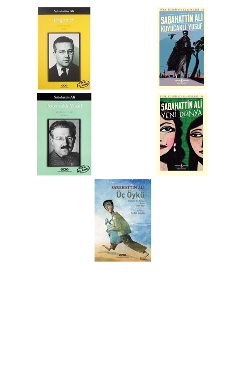 Sabahattin Ali Değirmen +4 Adet Kitap Set