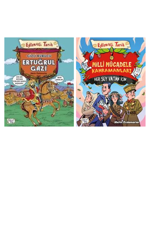 Metin Özdamarlar Gizli Kurucu Ertuğrul Gazi +1 Adet Kitap Set