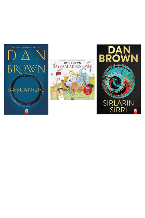 Dan Brown Başlangıç +2 Adet Kitap Set