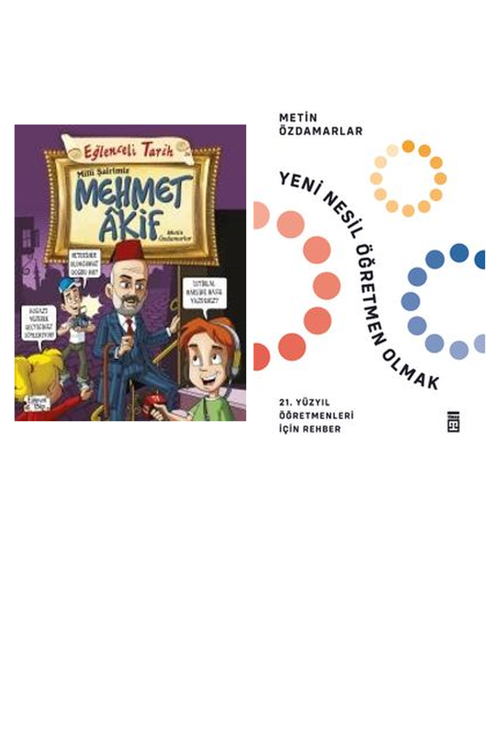 Metin Özdamarlar Milli Şairimiz Mehmet Akif +1 Adet Kitap Set