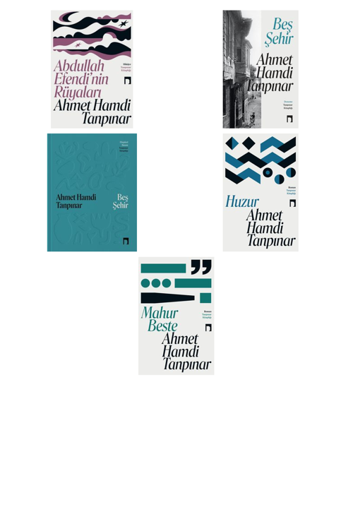 Ahmet Hamdi Tanpınar Abdullah Efendi'nin Rüyaları +4 Adet Kitap Set