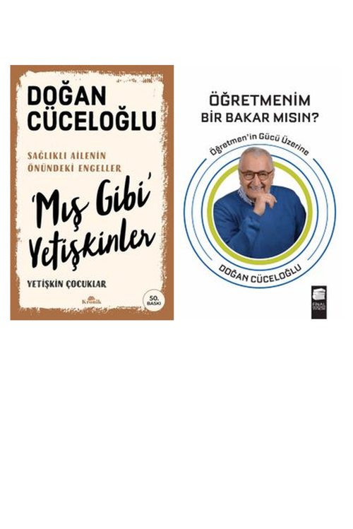Doğan Cüceloğlu 'Mış Gibi' Yetişkinler & Yetişkin Çocukl +1 Adet Kitap Set
