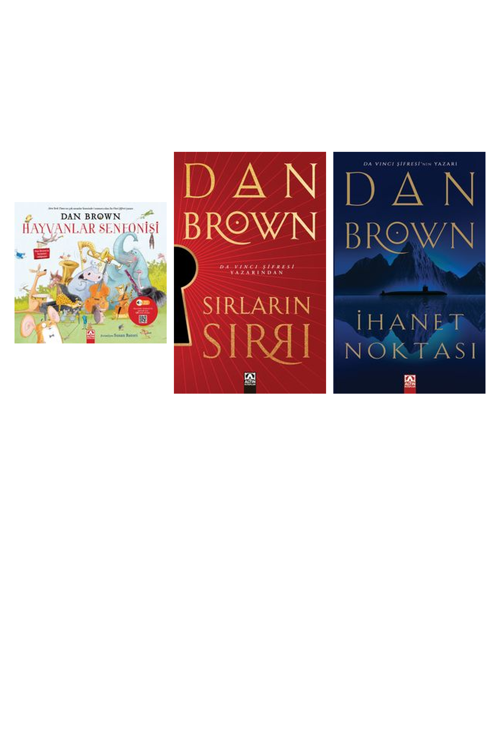 Dan Brown Hayvanlar Senfonisi +2 Adet Kitap Set