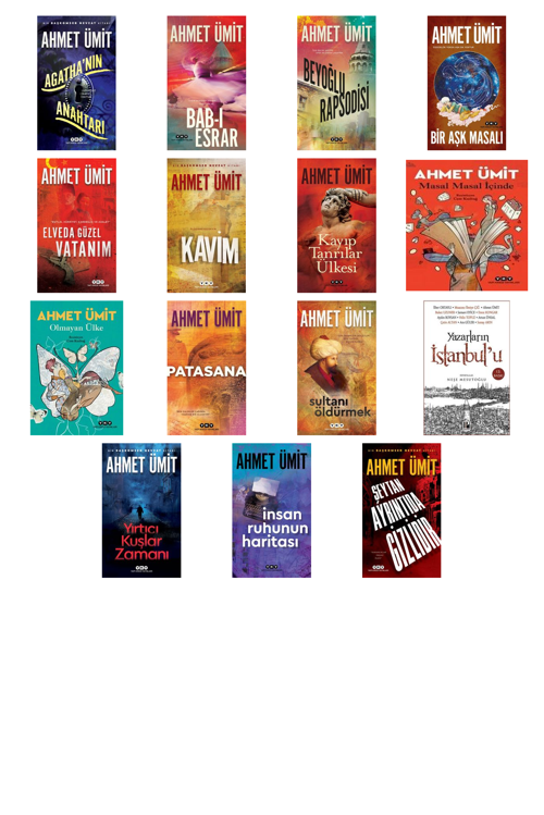 Ahmet Ümit Agatha'nın Anahtarı +14 Adet Kitap Set