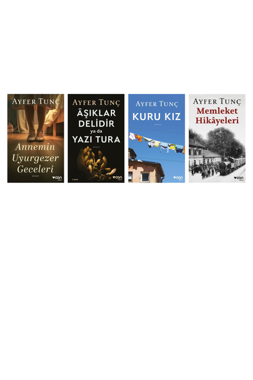 Ayfer Tunç Annemin Uyurgezer Geceleri +3 Adet Kitap Set