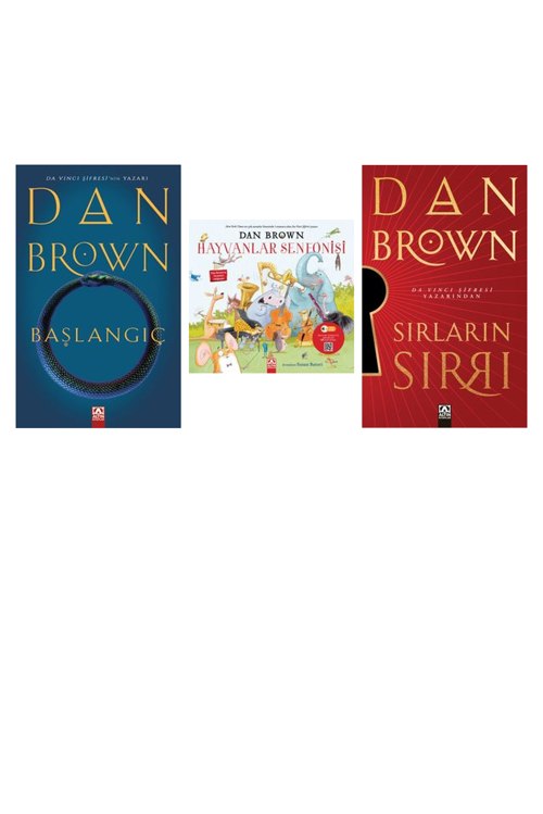 Dan Brown Başlangıç +2 Adet Kitap Set