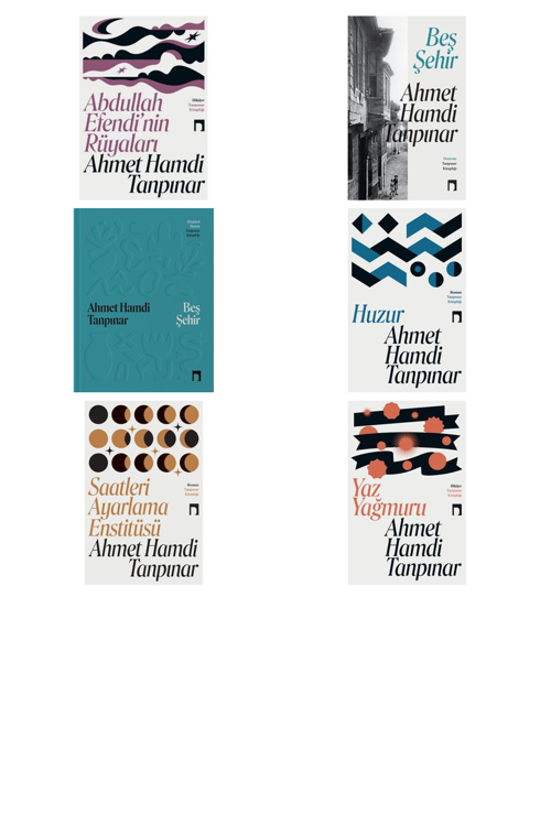 Ahmet Hamdi Tanpınar Abdullah Efendi'nin Rüyaları +5 Adet Kitap Set