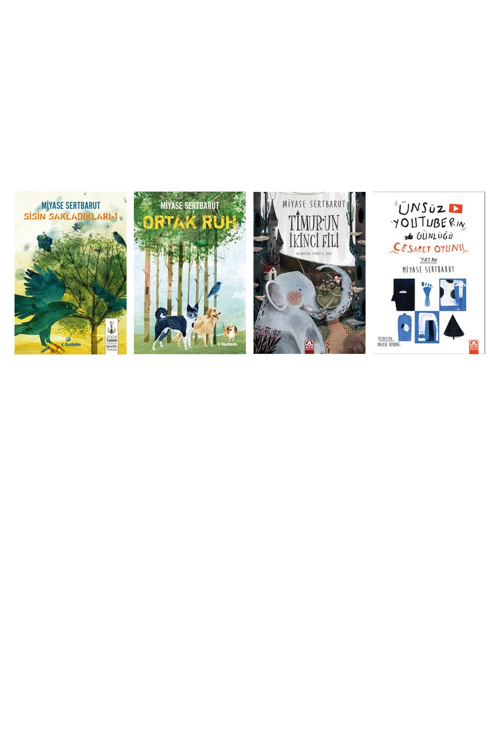 Miyase Sertbarut Sisin Sakladıkları 1 +3 Adet Kitap Set