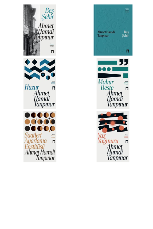Ahmet Hamdi Tanpınar Beş Şehir +5 Adet Kitap Set