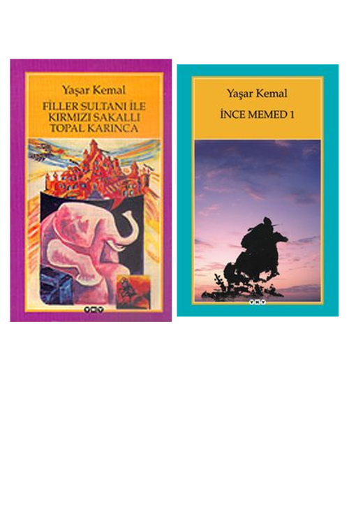 Yaşar Kemal Filler Sultanı ile Kırmızı Sakallı Topal +1 Adet Kitap Set