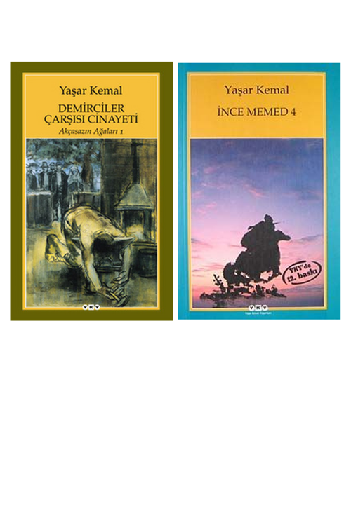 Yaşar Kemal Demirciler Çarşısı Cinayeti / Akçasazın +1 Adet Kitap Set