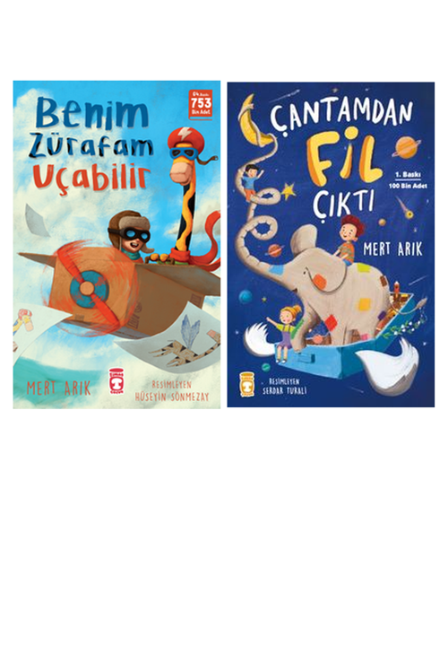 Mert Arık Benim Zürafam Uçabilir +1 Adet Kitap Set
