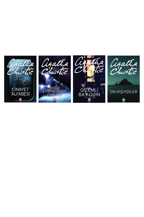 Agatha Christie Cinayet Alfabesi +3 Adet Kitap Set