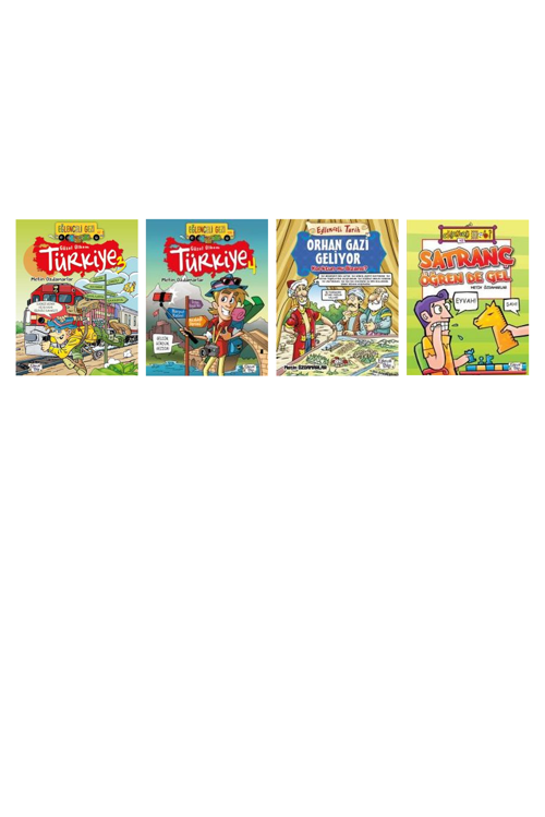 Metin Özdamarlar Güzel Ülkem Türkiye 3 +3 Adet Kitap Set