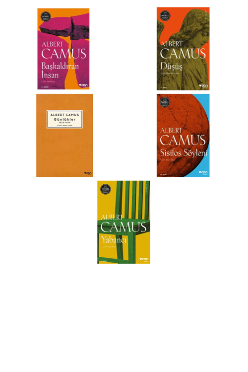 Albert Camus Başkaldıran İnsan (Yeni Kapak) +4 Adet Kitap Set