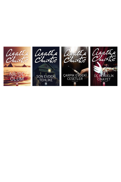 Agatha Christie Nil'de Ölüm +3 Adet Kitap Set