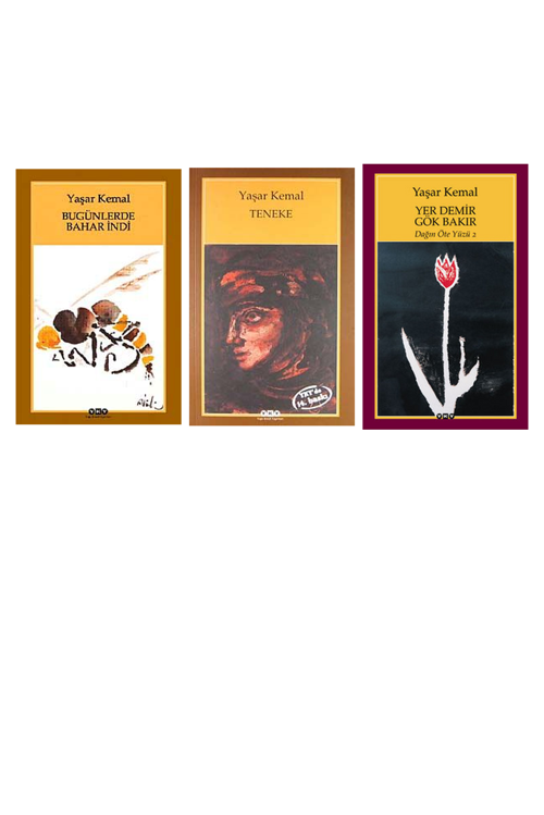 Yaşar Kemal Bugünlerde Bahar İndi (Karton Kapak) +2 Adet Kitap Set