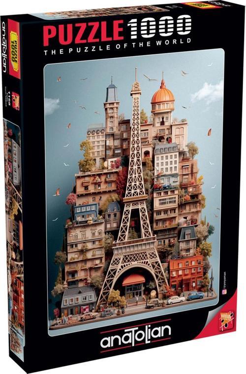 1000 Parçalık Puzzle - Eyfel 1168