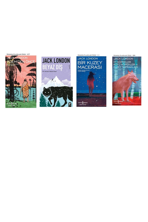 Jack London Ademden Önce +3 Adet Kitap Set